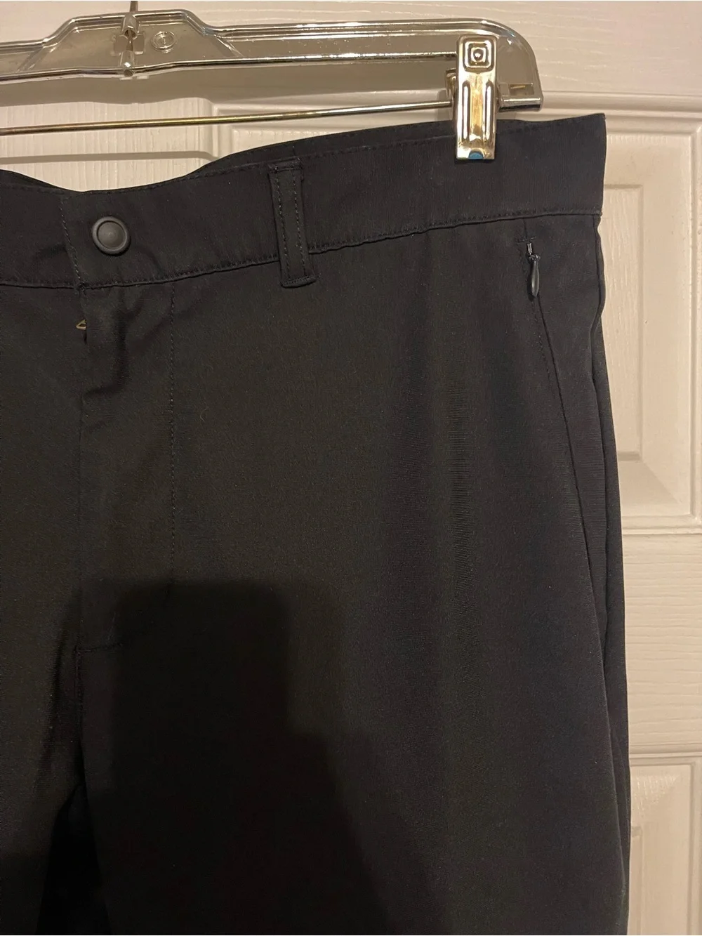 Banana Republic Aiden Fit Casual Dress Pants in Black - Slim Tailored Look
